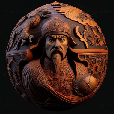 3D модель Гра Nobunagas Ambition Sphere of Influence (STL)